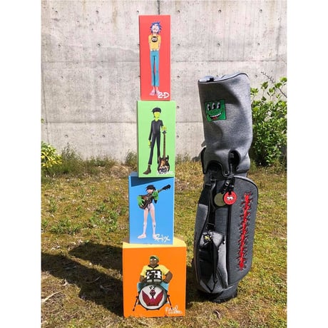 Gorillaz Song Machine Band Full Set with Pins