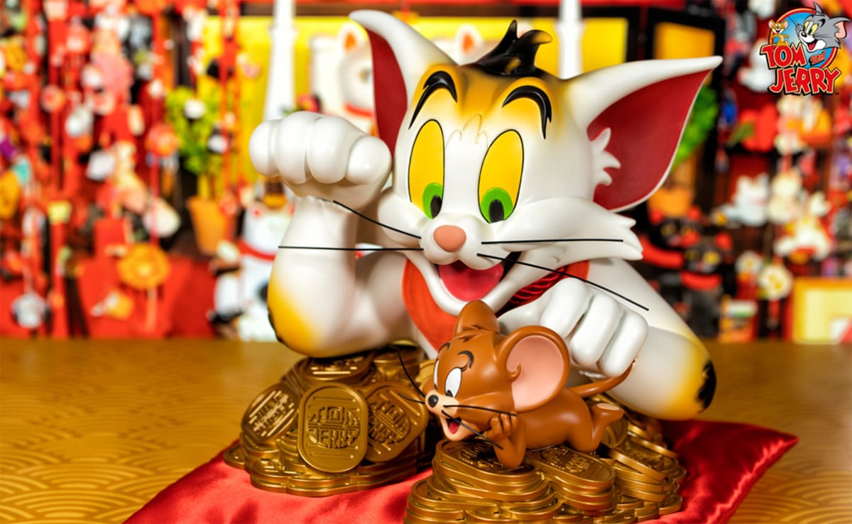 Tom and Jerry Bust - Maneki-Neko Ver. | tomenosuke