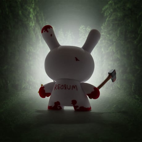 Redrum 5" Dunny by Frank Kozik