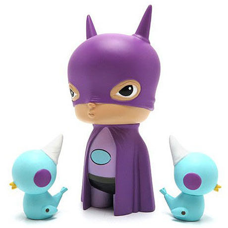 Purple Oliver The Bat Boy by Kathie Olivas