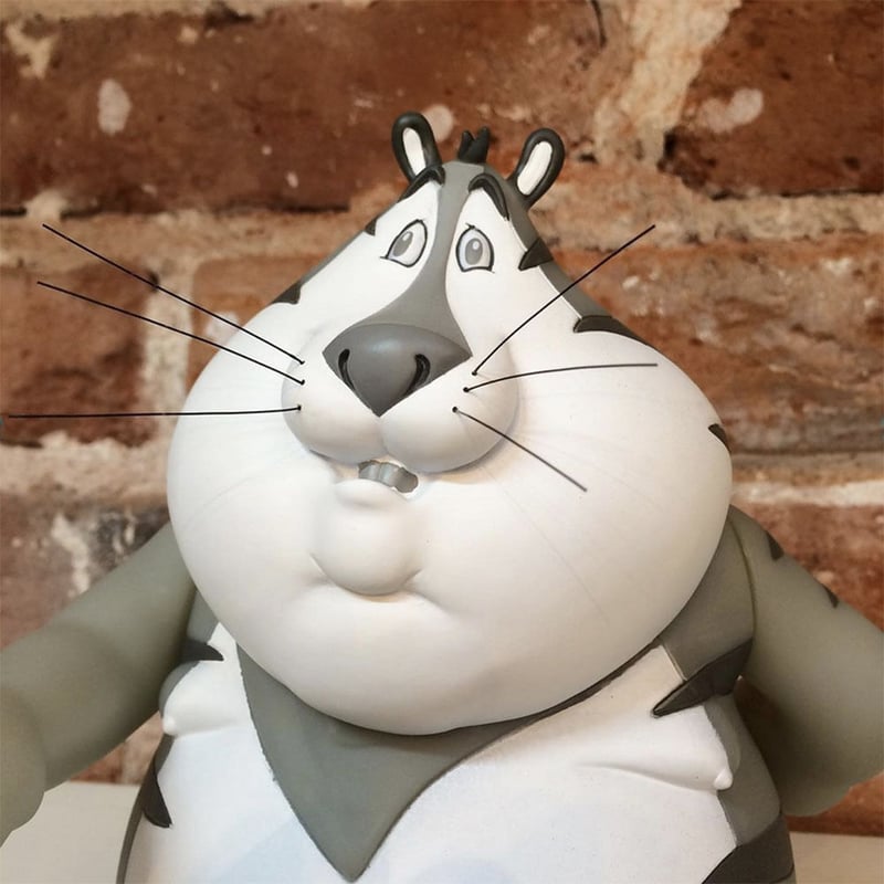 値下げ！Fat Tony by Ron English（ロンイングリッシュ ） Ron EnglishのFat Tony、今度はトニー・ザ・タイガーが餌食