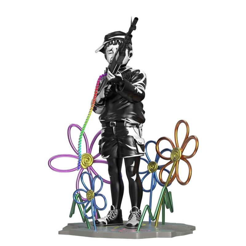 バンクシー　フィギュア　クレヨンシューター Banksy's Crayon Shooter | tomenosuke