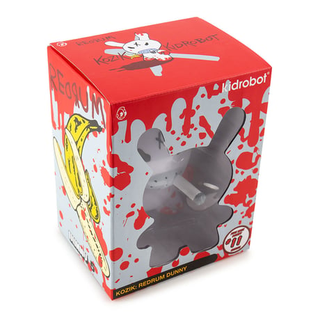 Redrum 5" Dunny by Frank Kozik