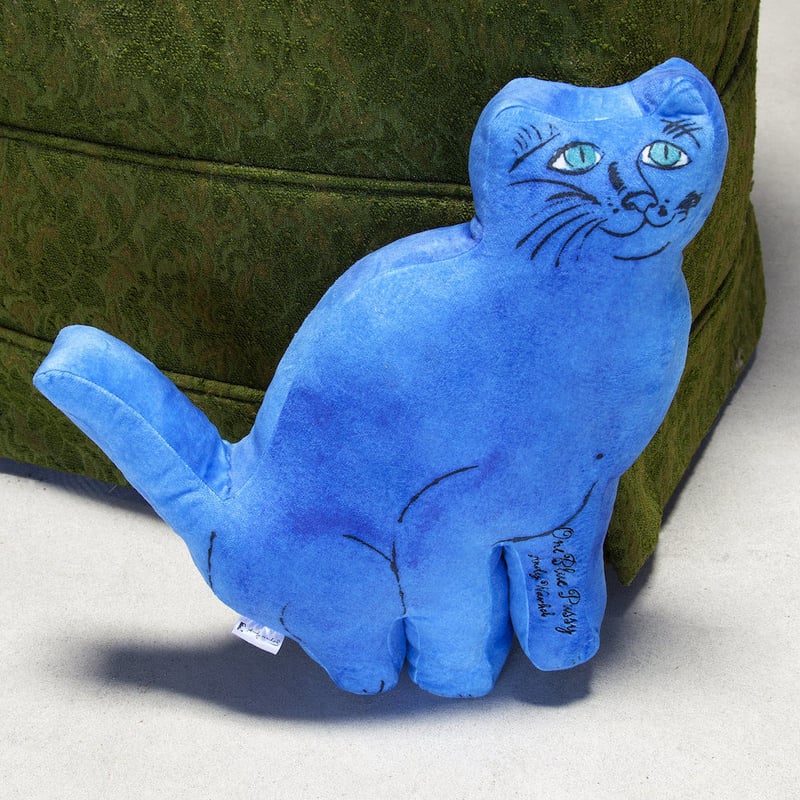 アンディ　ウォーホル　ワンブループッシー Warhol: Blue Cat, 11 x 14 Print | National Gallery of Art Shop