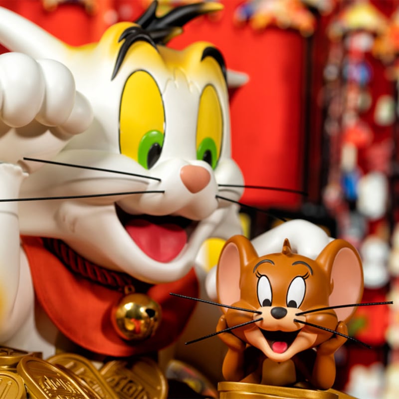 Tom and Jerry Bust - Maneki-Neko Ver. | tomenosuke