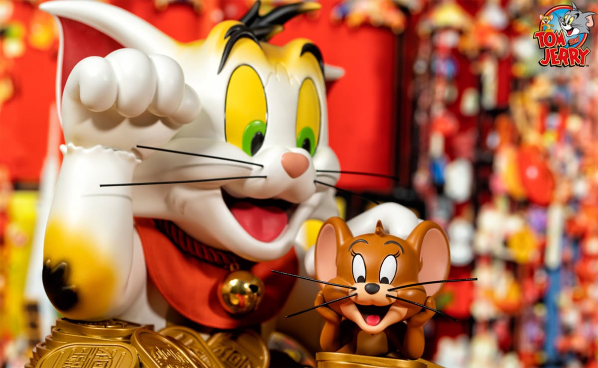 Tom and Jerry Bust - Maneki-Neko Ver. | tomenosuke
