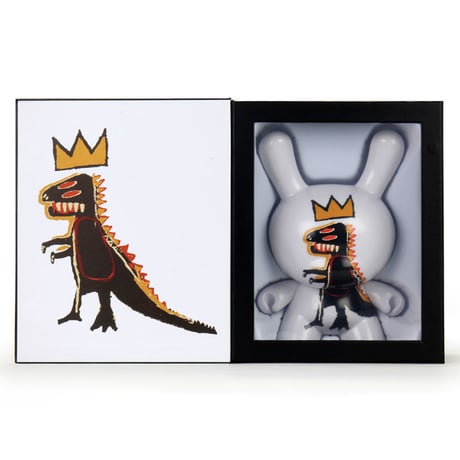 8" Jean-Michel Basquiat Masterpiece Dunny - Pez Dispenser