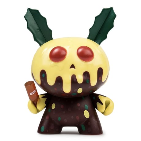 Christmas Pudding 3" Dunny by Kronk