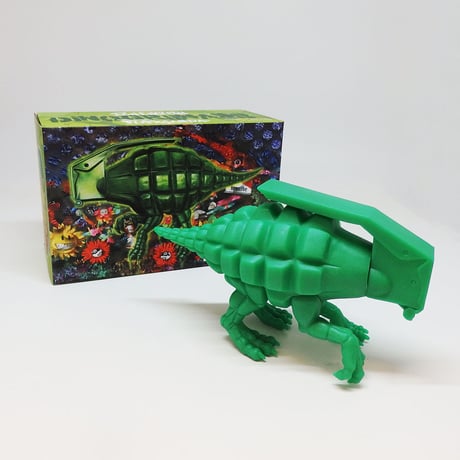Dinogrenade by Ron English