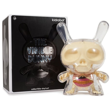 The Visible 8" Dunny by Jason Freeny