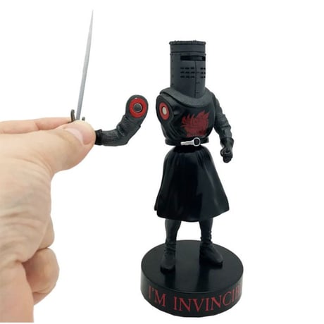 Monty Python and the Holy Grail Black Knight Talking Statue