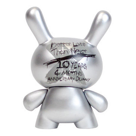 10 Years of the 3-inch Dunny - Silver