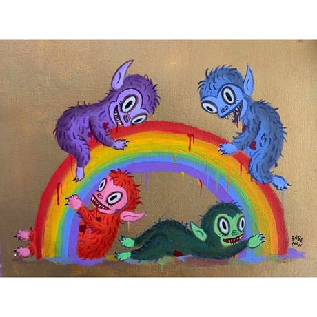 Ahwrainbow Ahwroos by Gary Baseman
