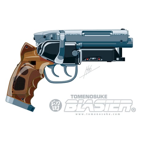 Tomenosuke Blaster tote bag by Jakob Staermose