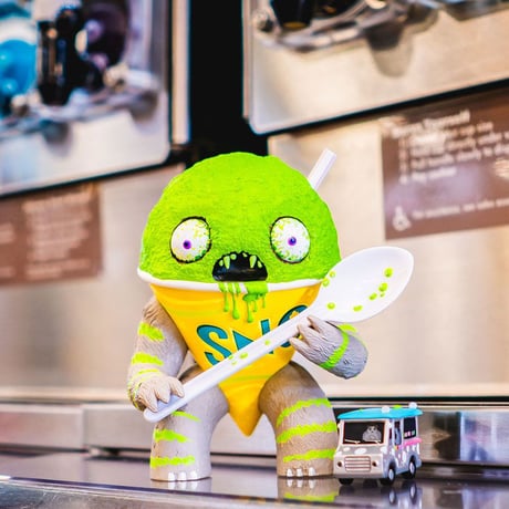 The Abominable Snowcone - Lime Edition by Jason Limon
