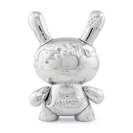 5" New Money Metal Dunny by Tristan Eaton