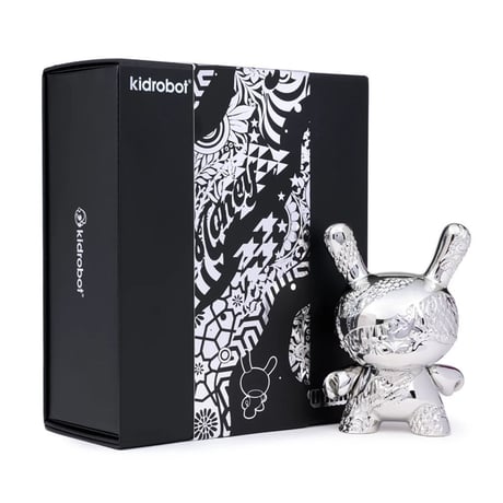 5" New Money Metal Dunny by Tristan Eaton