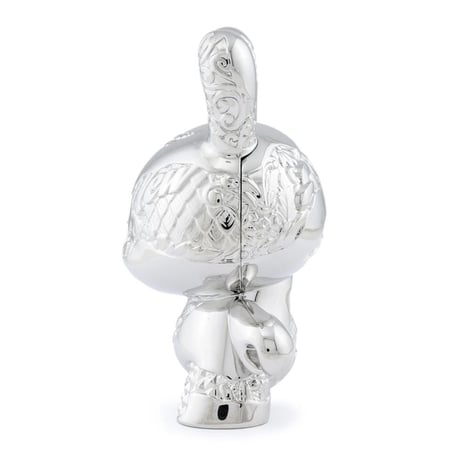 5" New Money Metal Dunny by Tristan Eaton