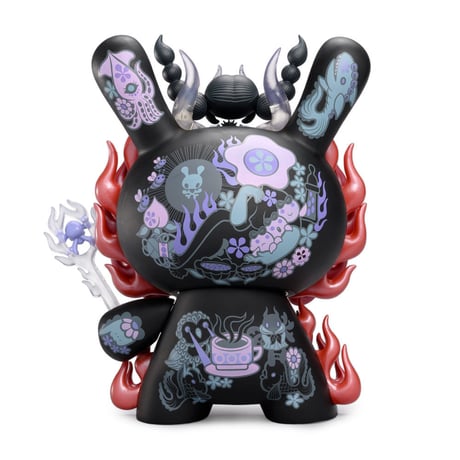 parallel import / La Flamme 8-inch Dunny Black Edition