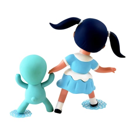 Wild Girls Set: Veronica Blue Edition by Gary Baseman