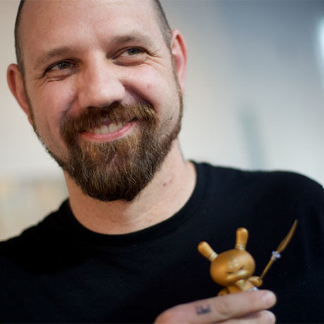 Don Yoku 8" Dunny by Huck Gee