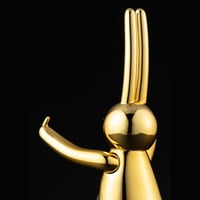 mr clement sofubi sculpture / a vulgar statement gin-kyo chapter (gold)