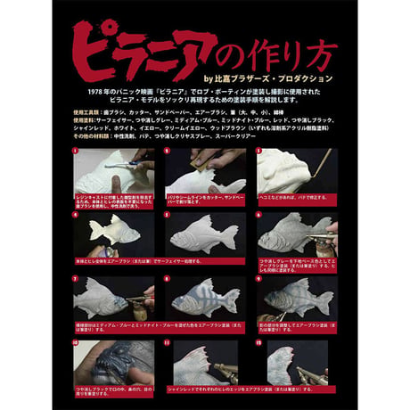 Piranha Prop Replica Model RESIN CAST KIT
