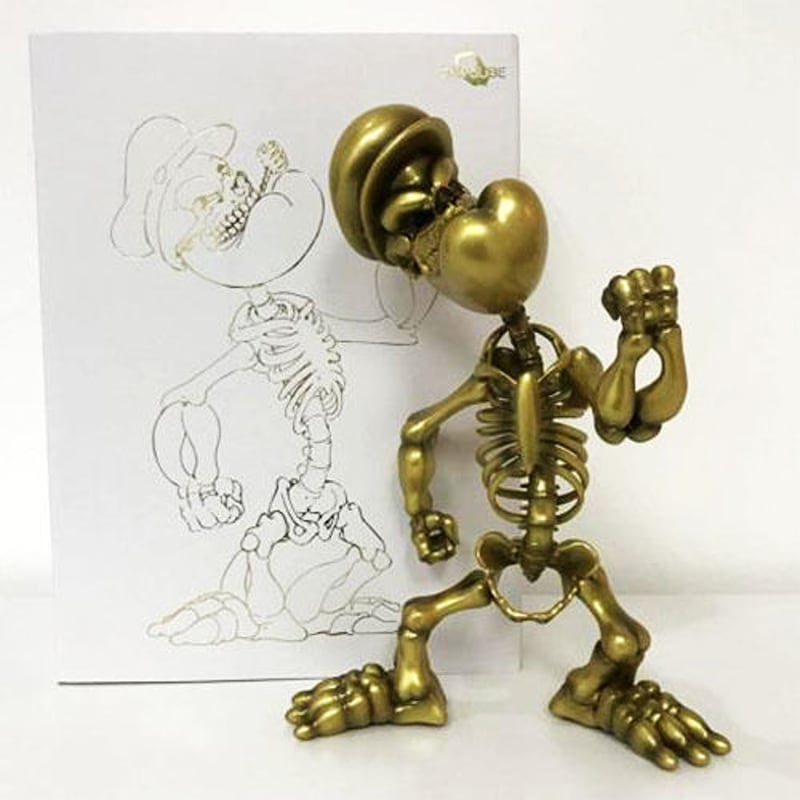 Popeye Grin by Ron English - GOLD version | tom