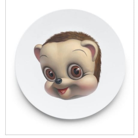 Friendly Animal Plates by Mark Ryden