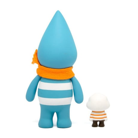 Little Raindrop with Mini Mr. White Cloud