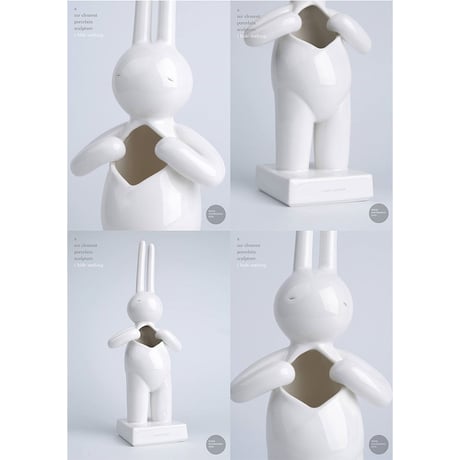 mr clement porcelain sculpture set of 4