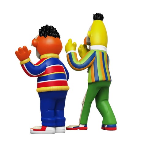XXRAY Plus Sesame Street Anatomical Bert & Ernie by Jason Freeny
