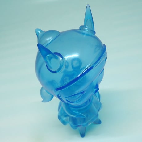Clear Cyan Clementine by Kathie Olivas
