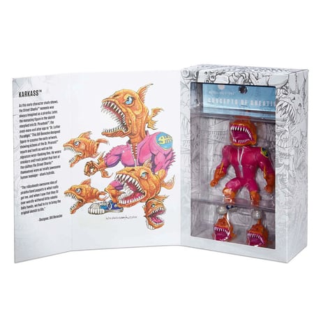Street Sharks Karkass Figure by Alton Takeyasu and Bill Benecke