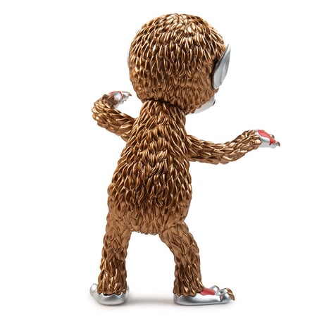 parallel import: Metallic Ahwroo by Gary Baseman - Kidrobot Exclusive