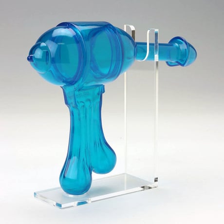 Sofubi Flesh Gordon Pistol BLUE ver.by Gregory Jein