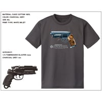 NEW Tomenosuke Blaster T-shirt + nano  (charcoal grey)