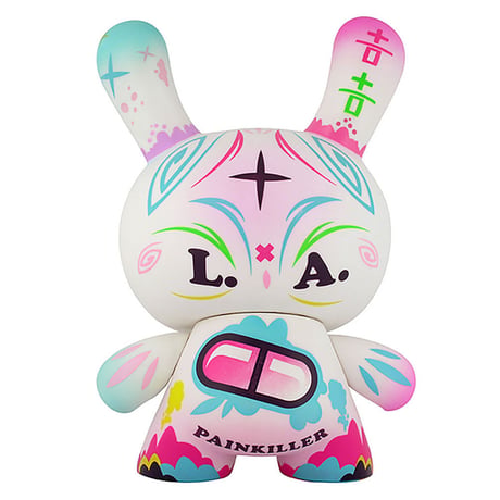 Shroomie SuperJanky and Painkiller 8" Dunny by Thomas Han