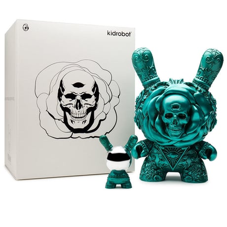 Arcane Divination The Clairvoyant 8" Dunny - Teal by J*RYU