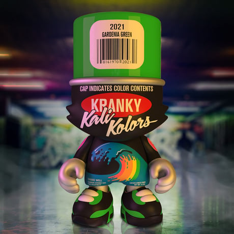 “Gardenia Green" SuperKranky by Sket One
