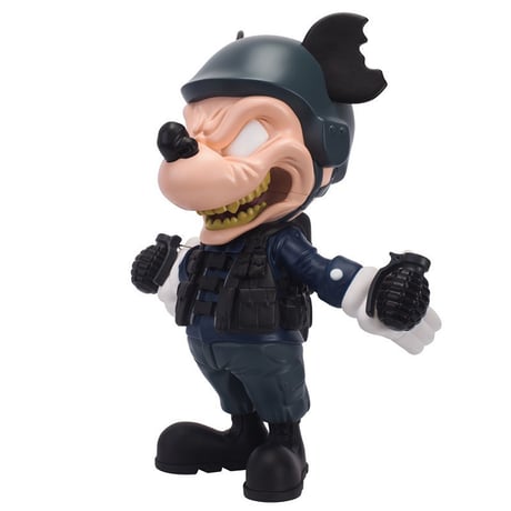 War Mouse Riot Blue by Clogtwo