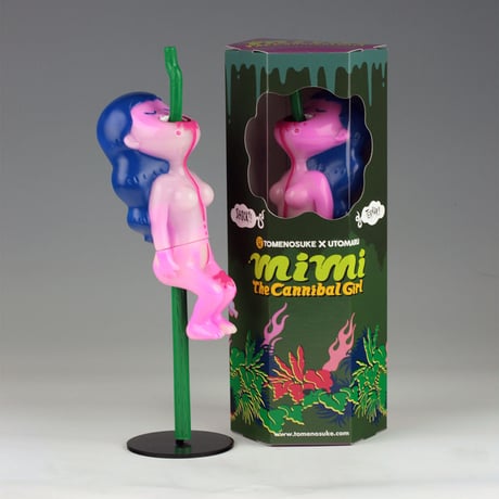 "MIMI The Cannibal Girl" Candy Pink Edition (GID) by Utomaru