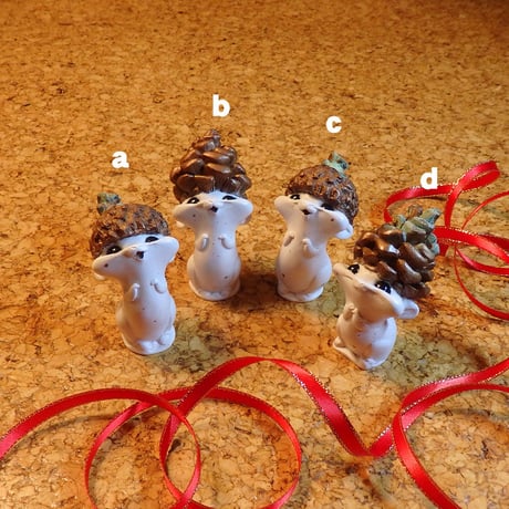 White Xmas Mini Seedlings by Lyla Warren