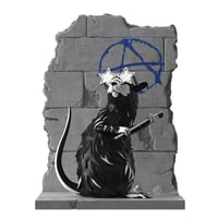 Banksy's Anarchy Rat by Brandalised