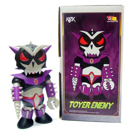 Toyer Z and Toyer Enemy by Frank Kozik