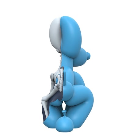 Dissected Popek by Whatshisname and Jason Freeny (Blue Edition)
