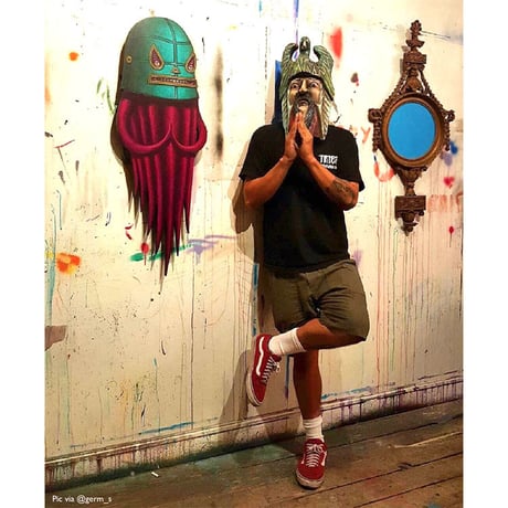 Lucha Squid by Germs