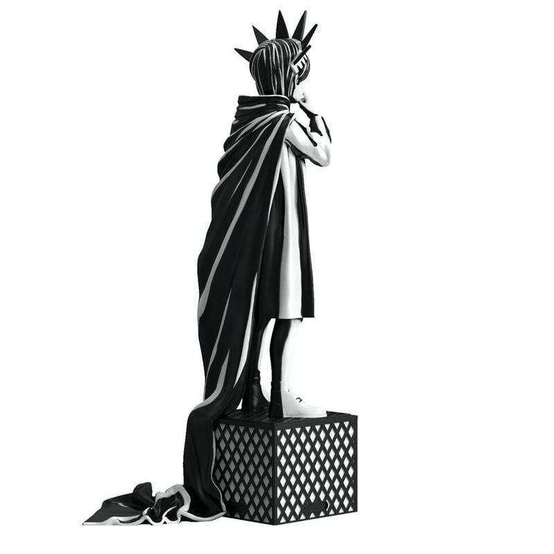 Banksy's Liberty Girl by Brandalised | tomenosuke