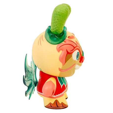 Imperial Lotus Dragon 8 inch Dunny by Scott Tolleson