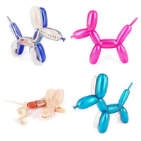 Metallic Balloon Dog Funny Anatomy by Jason Freeny